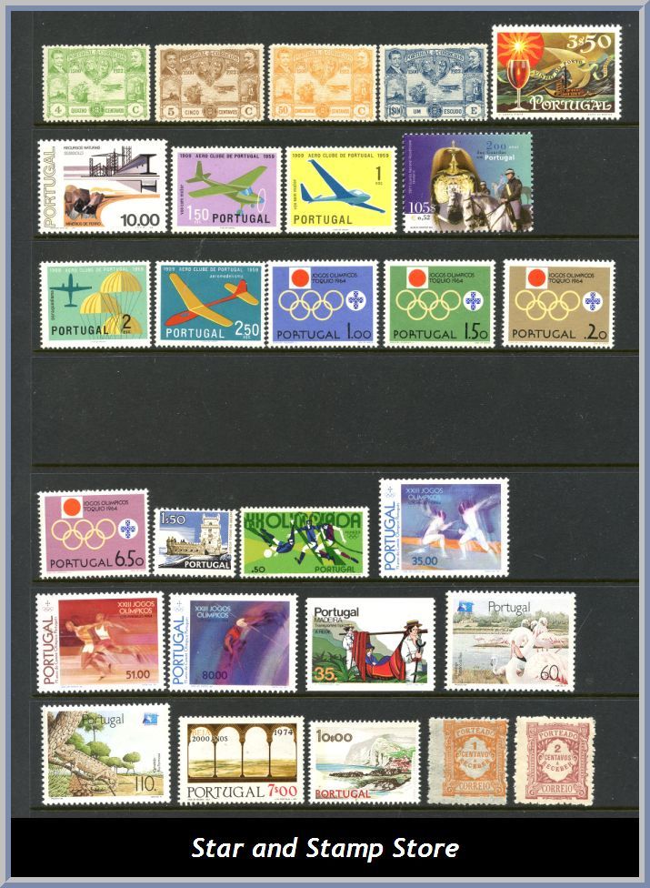 Portugal | Lot felfria märken