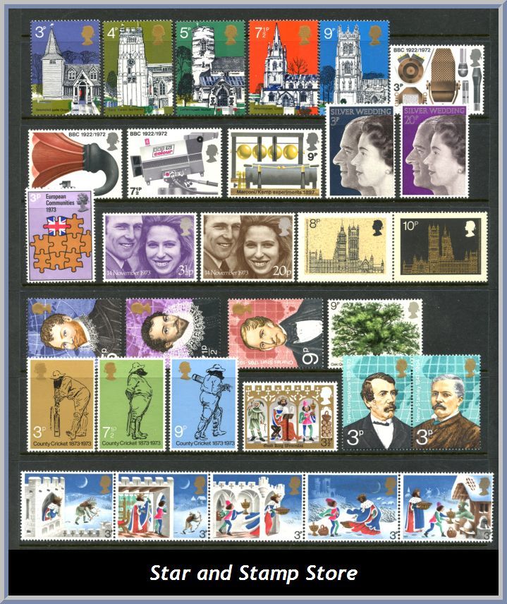 England | Lot felfria märken