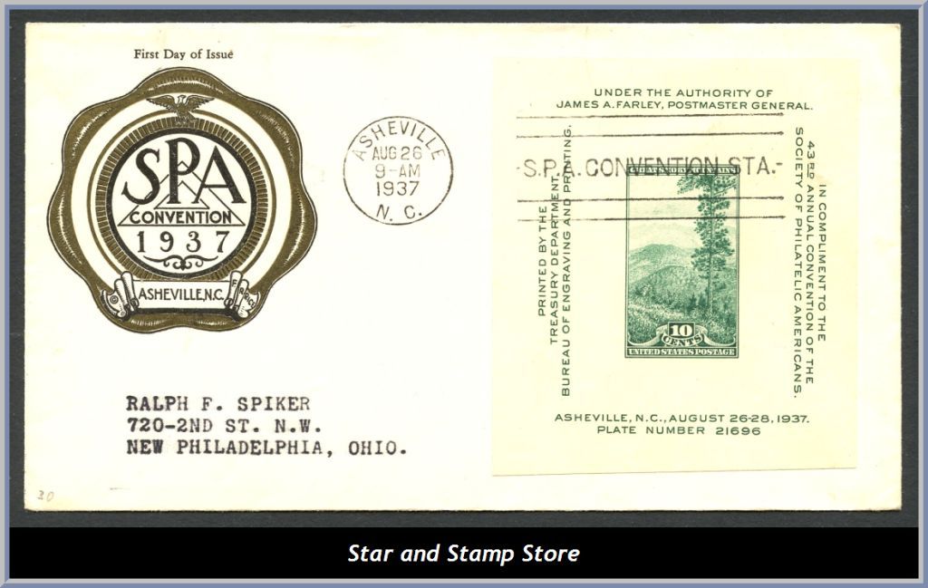 USA | Mi Block 8 FDC