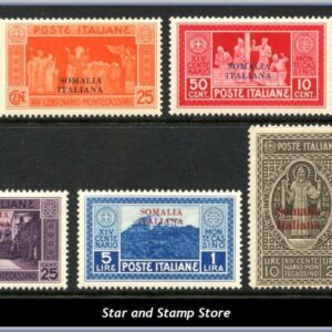 Italienska Somalia  |  Mi 127-133