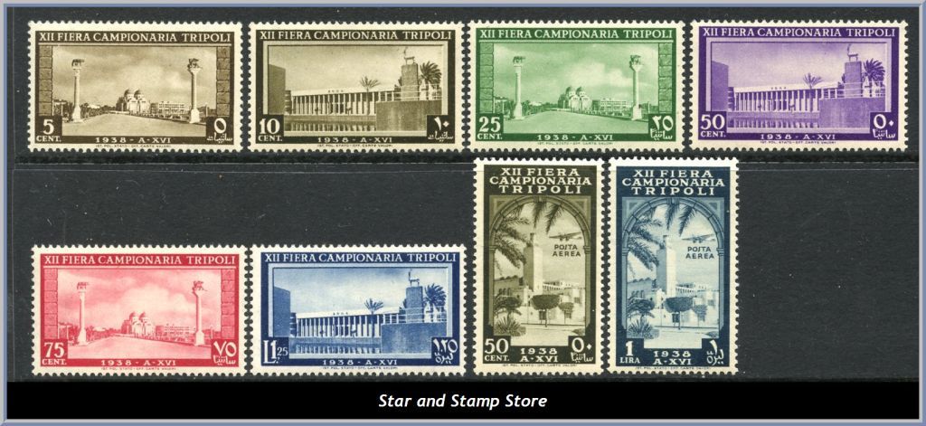 Italienska Tripoli | Mi 257-264
