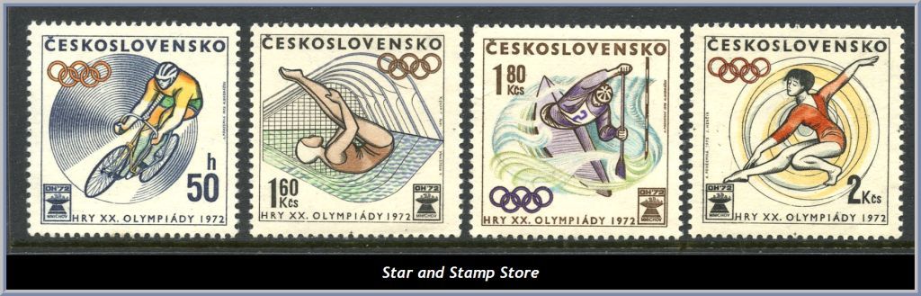 Tjeckoslovakien | Mi 2067-2070