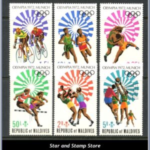 Maldiverna | Mi 417-422 A